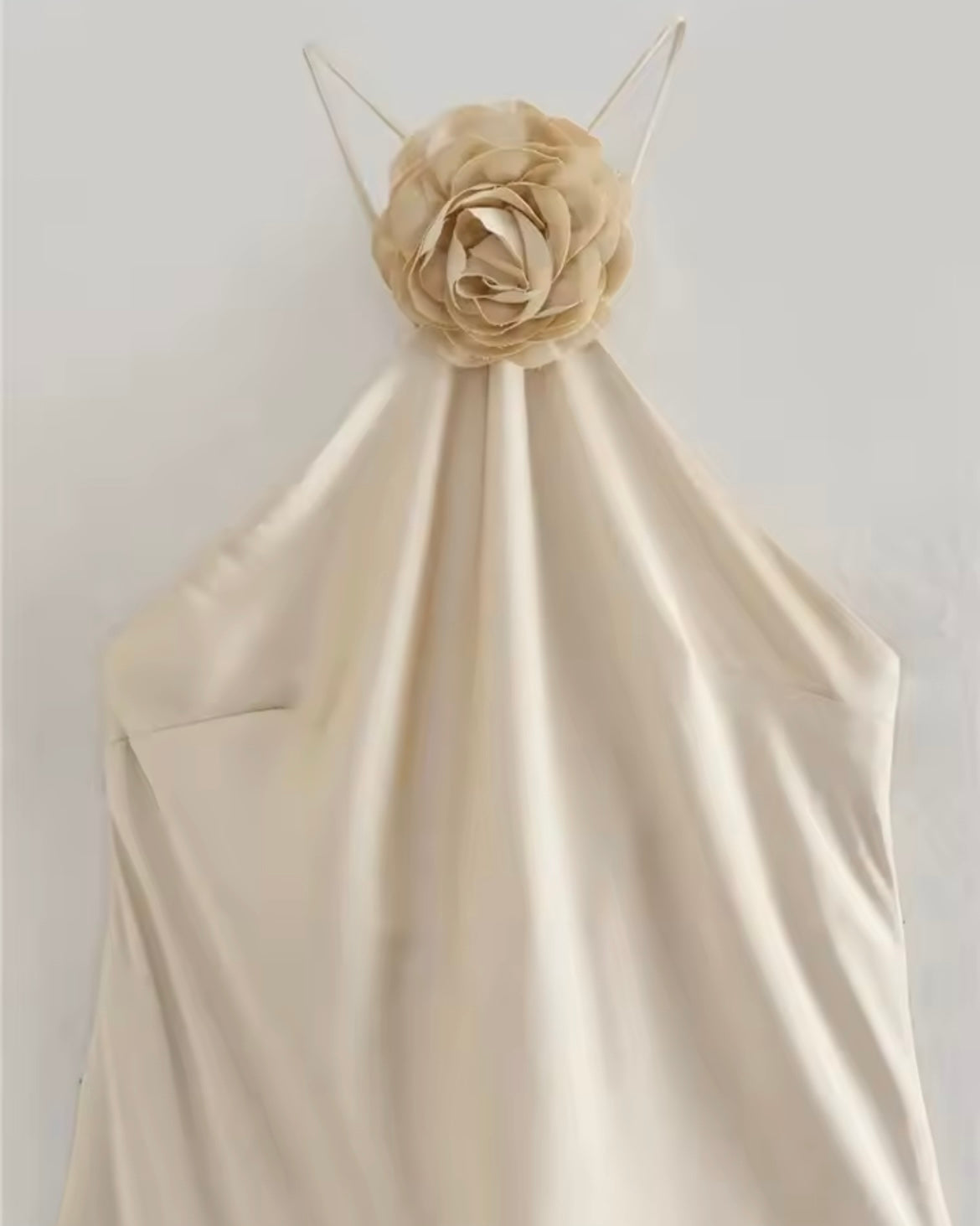 Vestido Midi Satinado