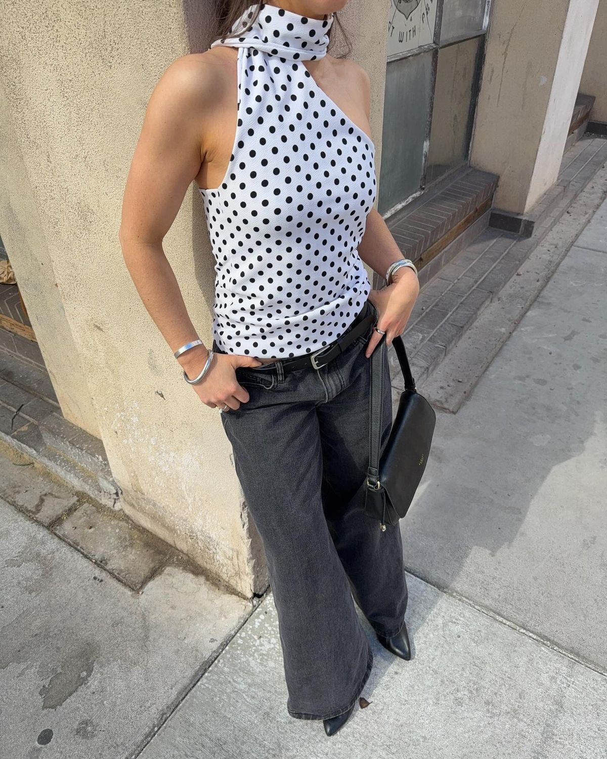 Top Halter Bufanda