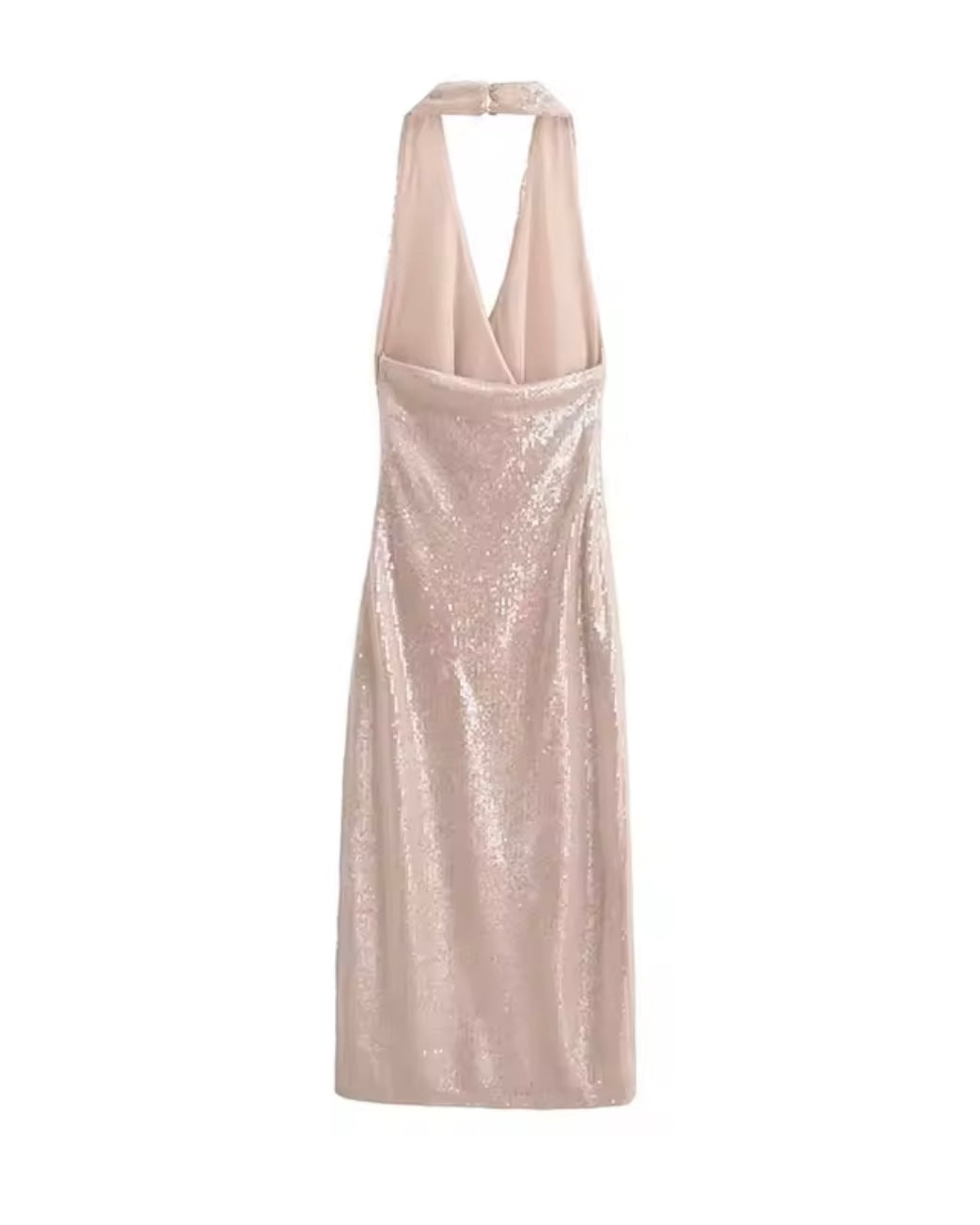 Vestido Midi De Lentejuelas