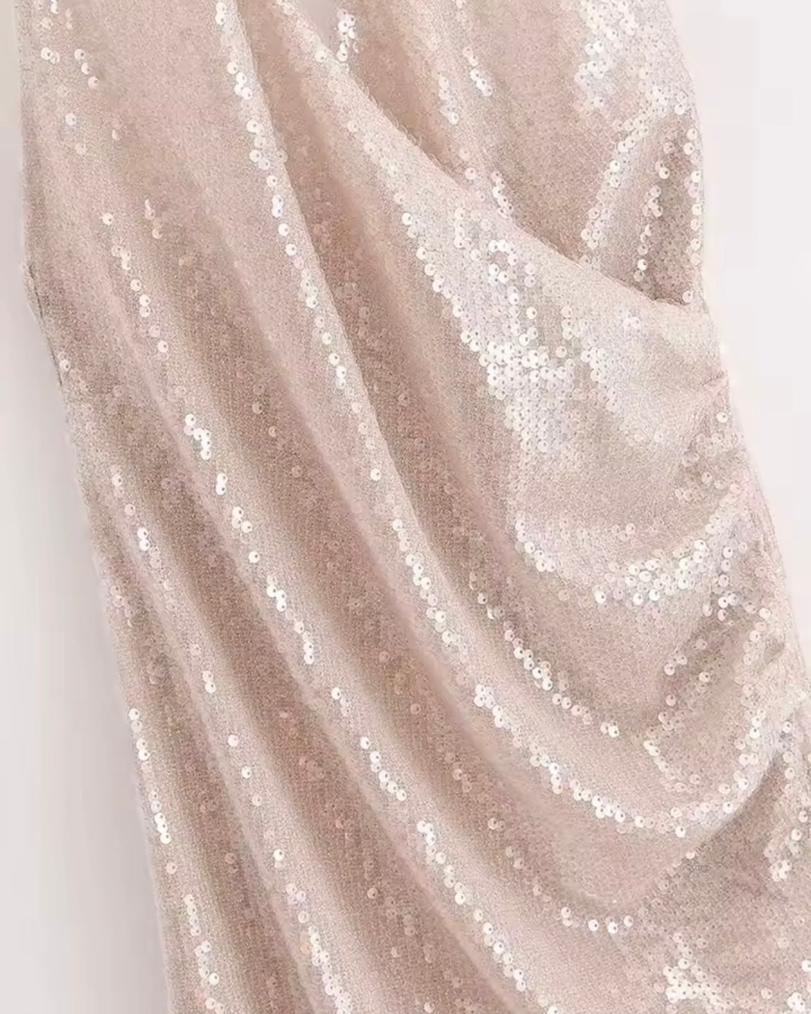 Vestido Midi De Lentejuelas