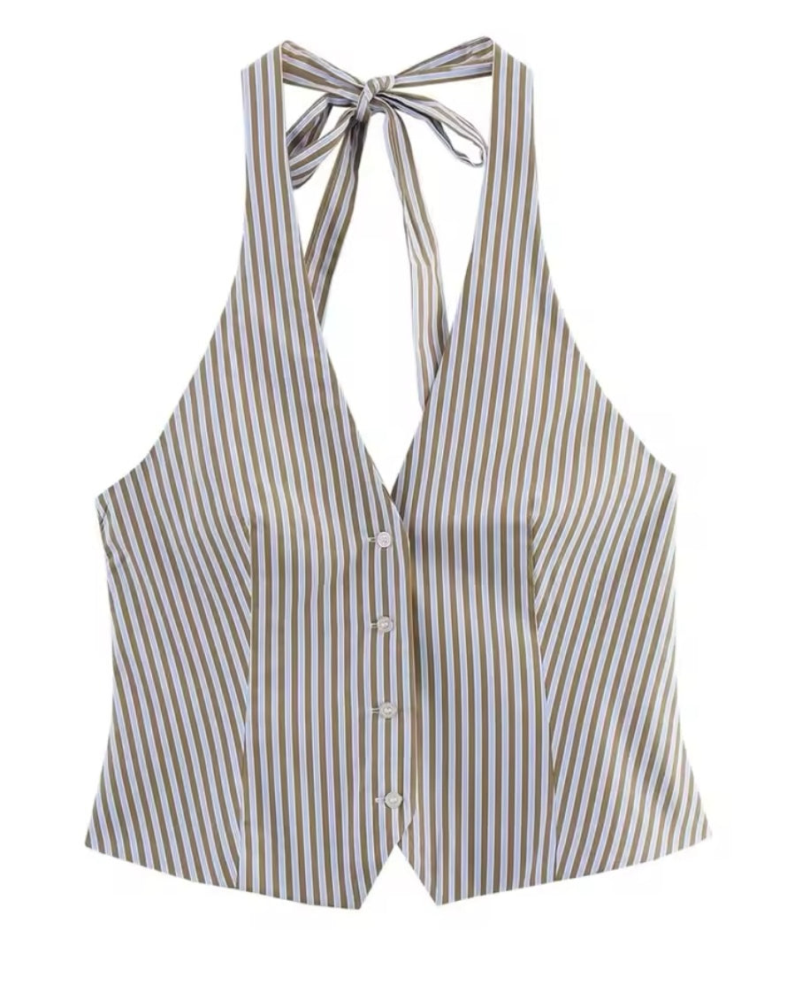 Top Chaleco Halter