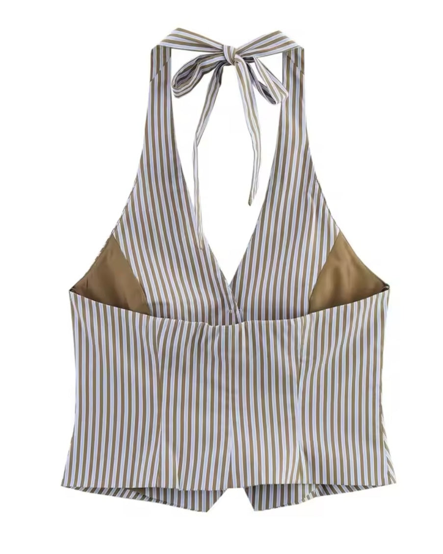 Top Chaleco Halter