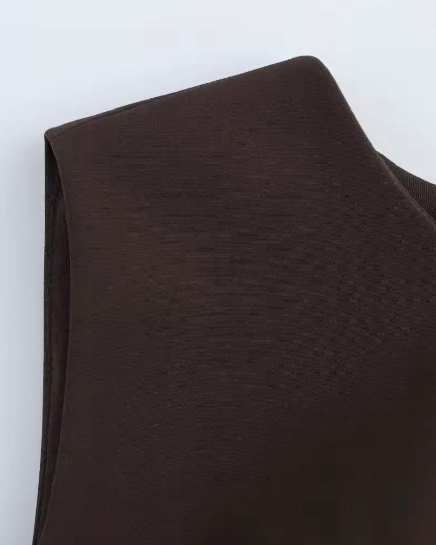 Vestido Corto Tull