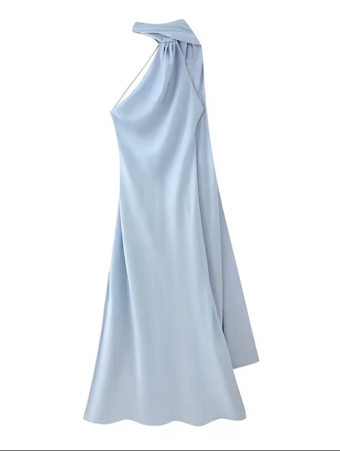 Vestido Largo Satinado