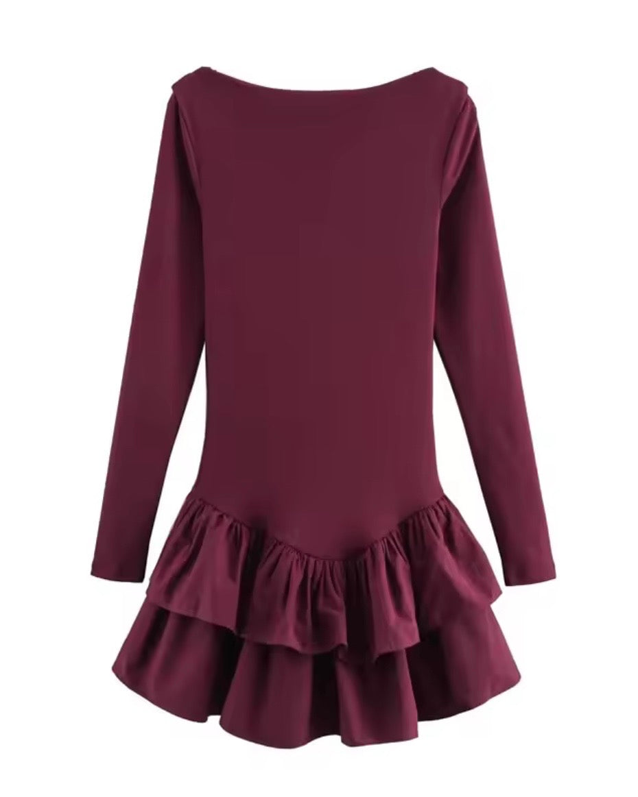 Vestido Corto Olanes