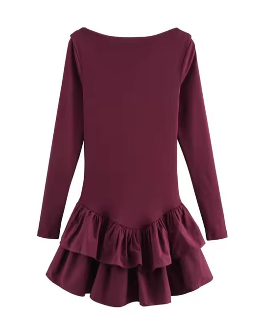 Vestido Corto Olanes