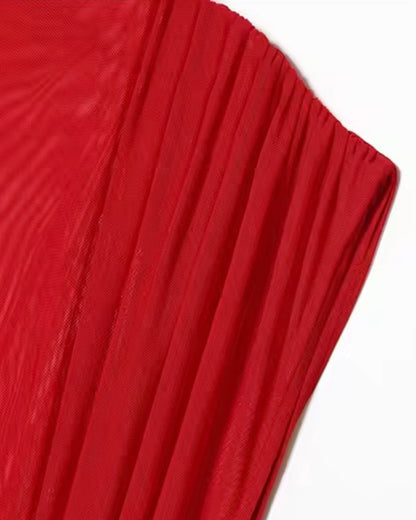Vestido Con Transparencia