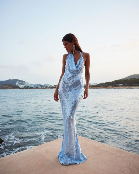 VESTIDO DE LENTEJUELAS