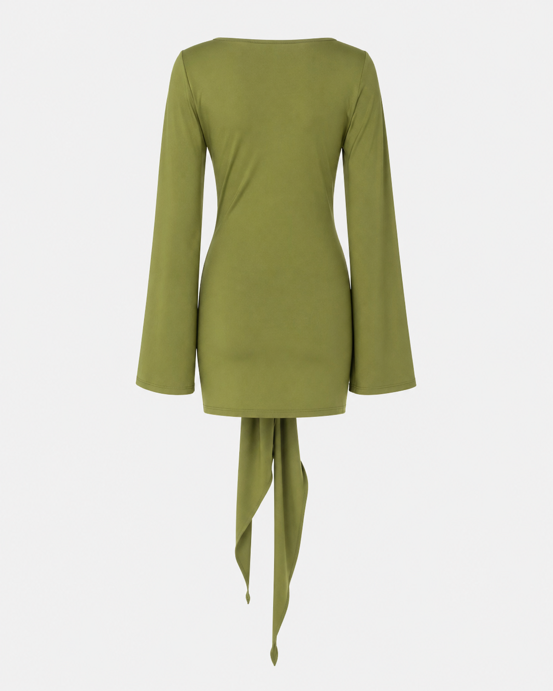 Vestido Corto Con Nudo