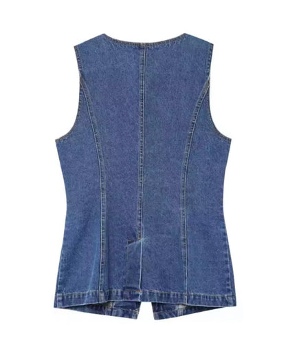 Chaleco Denim