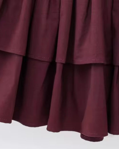 Vestido Corto Olanes