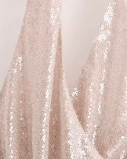 Vestido Midi De Lentejuelas