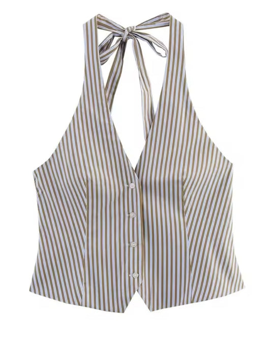Top Chaleco Halter