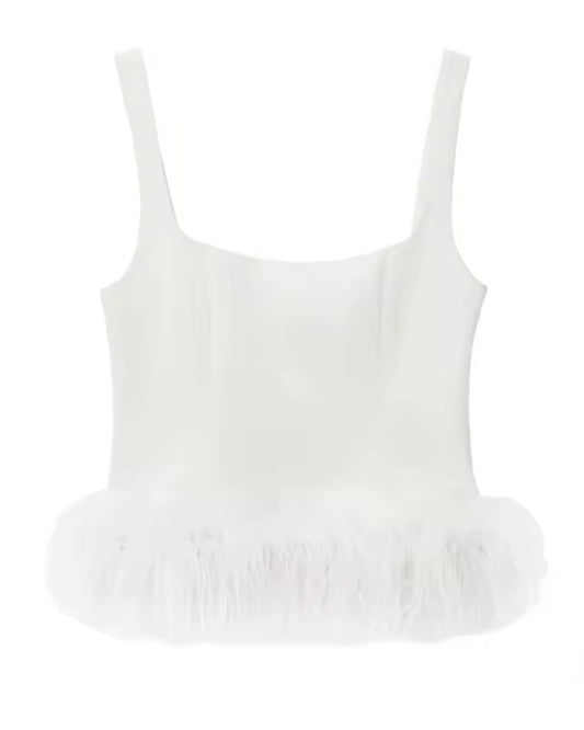 Top Con Plumas